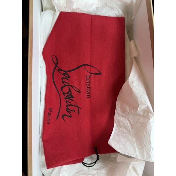 Size 8.5 - Christian Louboutin Mika Sky Flat Derby Shoes NEW main image 11
